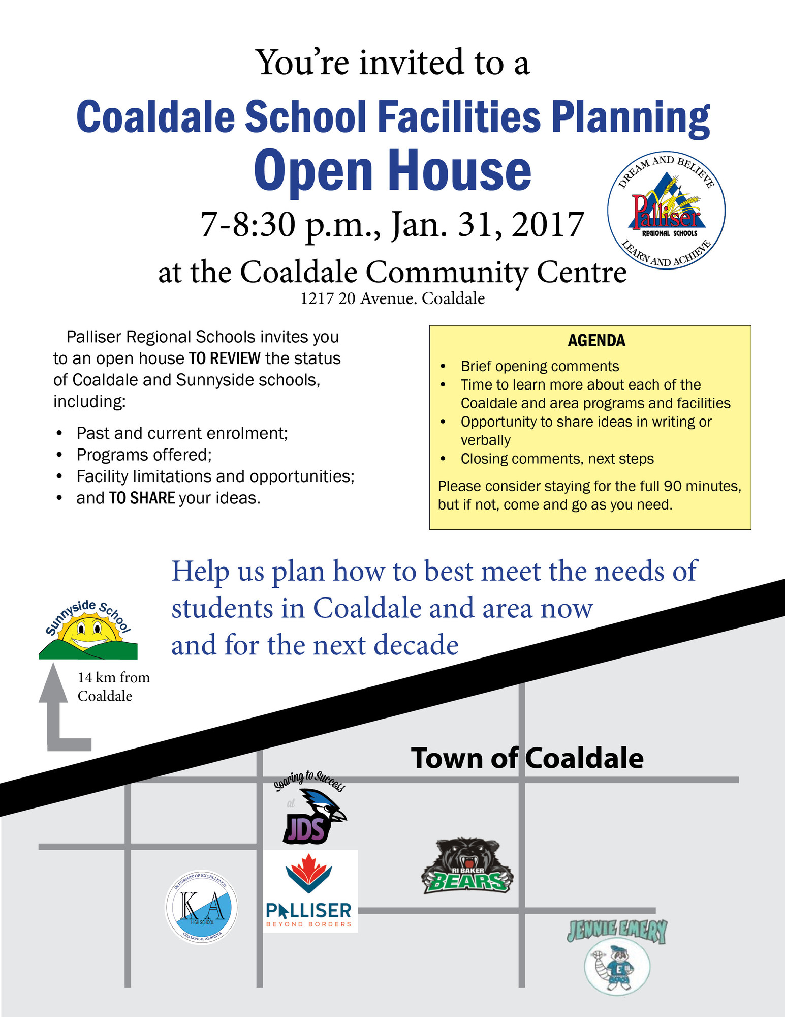 Coaldale School Facilities Planning Open House Jan. 31 | Palliser ... Coaldale School Facilities Planning Open House Jan. 31 | Palliser ...