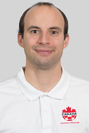 Coalhurst High School teacher Micheal Barwegen, who was named Canada Soccer’s match officials on the FIFA International Referee List.